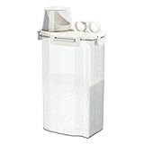 Gardez les grains à sec: gardez sans effort vos grains à sec et bien entretenues avec un récipient qui possède quatre boucles robustes, garantissant une solution scellée et économique qui se double d'un seau de stockage des aliments à mesure.