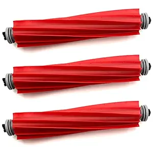 CauYien 3 Pack Replacement Parts Roller Brushes Compatible for Xiaomi Mi Mijia roborock S7 T7S T7S Plus Robot Vacuum