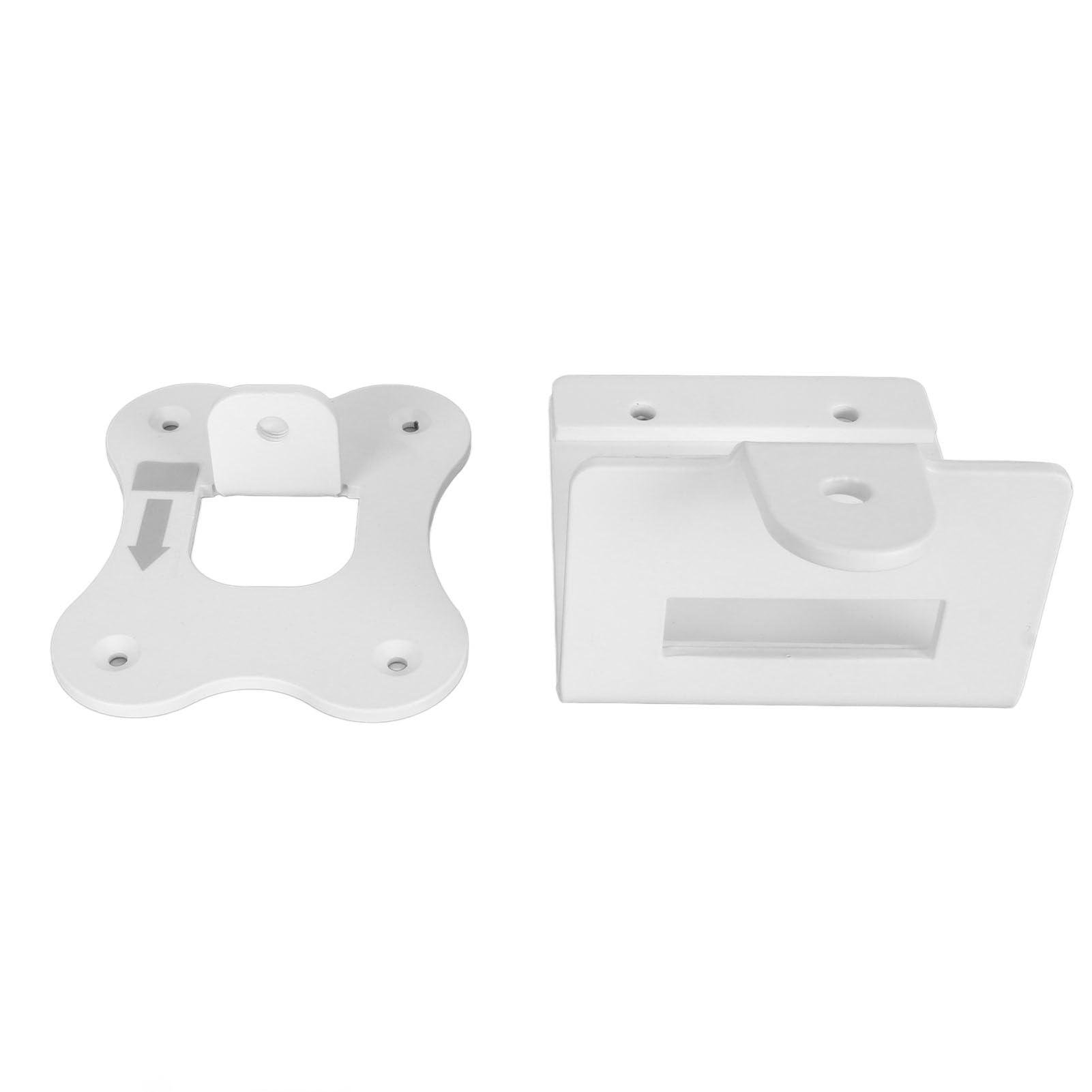 Soporte de Montaje en Pared para Altavoz Inalámbrico, Duradero, Antidesgaste, Ahorro de Espacio para Era 300, Metal, 2 uds. (White)