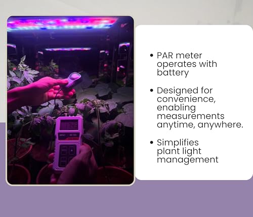 Image of Chipku NP01 PAR Meter for Light | Plant Light Intensity Measurement Device with Range 0 to 4000 umolm2sec