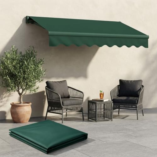 Tela de repuesto para toldo retráctil acrílica e impermeable de 2.4x2.7m 2