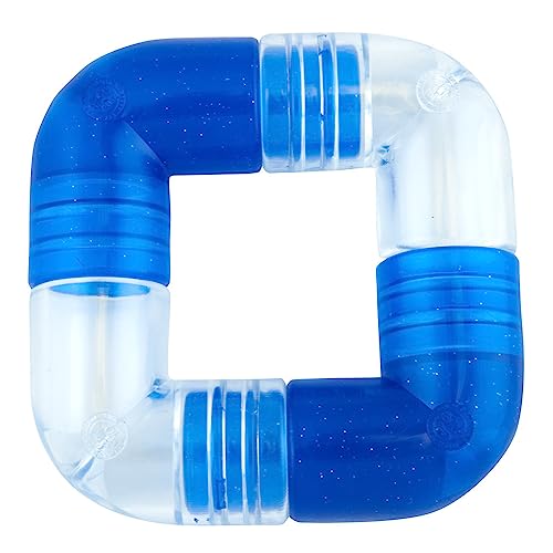 Planet Dog Orbee Tuff Link Blue Interactive Treat Dispensing Puzzle Dog Toy 4 Piece
