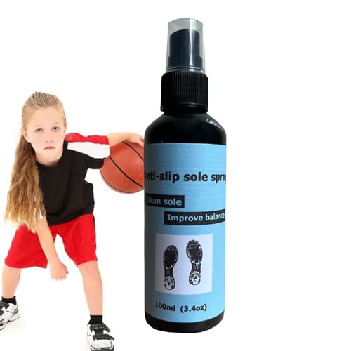 Traction Boost Spray - Sole Protector Liquid, Grip Grip Enhancer | Solución de calzado deportivo de 100 ml, rendimiento mejorando la fórmula para el baloncesto tenis que realiza el fútbol de fútbol de