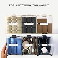 Amazon.com: Cadence Parcel - Clear Travel Kit with Zipperless