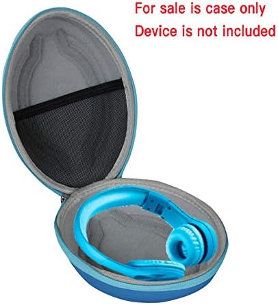Hermitshell Hard Travel Case for LilGadgets New Connect+ Pro Premium Volume Limited Wired Headphones (Blue)