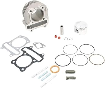 52mm Big Bore Cylinder Kit With Piston Kit For GY6 105cc Scooter Engine 4T 139QMB 139QMA Moped