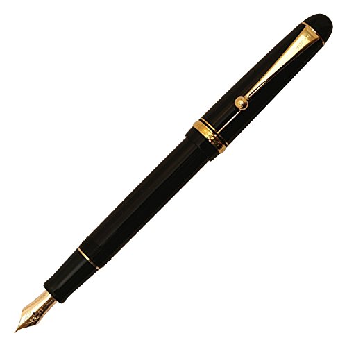 Image of PILOT CUSTOM 74 GLOSSY BLACK 14K FOUNTAIN PEN[FKK-1000R-B]
