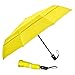 EEZ-Y Compact Travel Umbrella w/ Windproof Double Canopy Construction - Auto Open Close