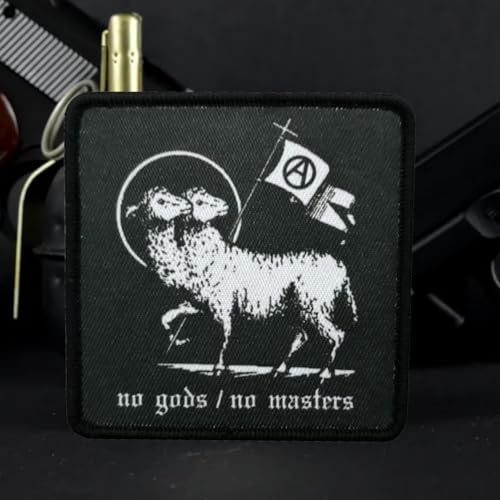 No Gods/No Masters Punk Style Morale Patch - Tactical Sheep
