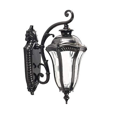 Sconce mur extérieur style American Villa luminaire de prestige en aluminium