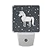 Produktbild Niedliches Einhorn-Automatisches LED-Nachtlicht Dämmerung bis Morgengraue LED-Senor-Beleuchtung, Einsteck-Lampe, für Schlafzimmer, Babys, Kinder, Kinderzimmer, Treppe, Flur