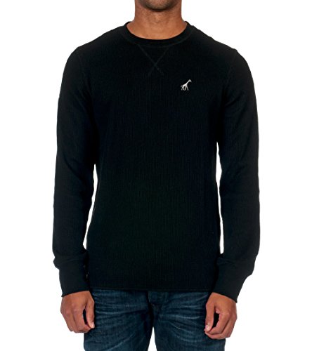 LRG Men's Research Collection Solid Thermal, Black, 2X-Large