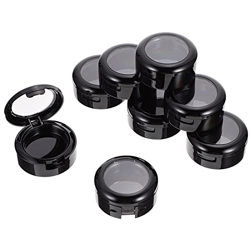 Boîtes rondes vides de 26 mm pour fard à paupières à glisser dans votre trousse de voyage