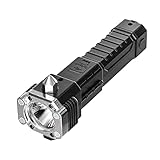 ⋊【Múltiples modos de iluminación】 La linterna de seguridad para automóvil admite 3 modos, a saber, luz alta, luz media y flash. Se puede ajustar a diferentes brillos para iluminar según sus necesidades.