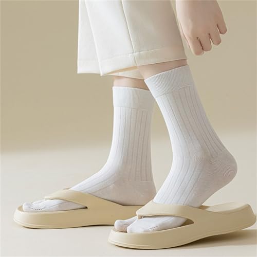 JSEIAJB Split Toe Socks Two Toe Socks Children S Spring and Autumn Cotton Needle Drawstring Cotton Socks4