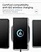 Spigen Ultra Hybrid MagFit Designed for Galaxy S25 Plus Case [Qi2 Certified/Magnet for Galaxy] (2025) - Crystal Clear