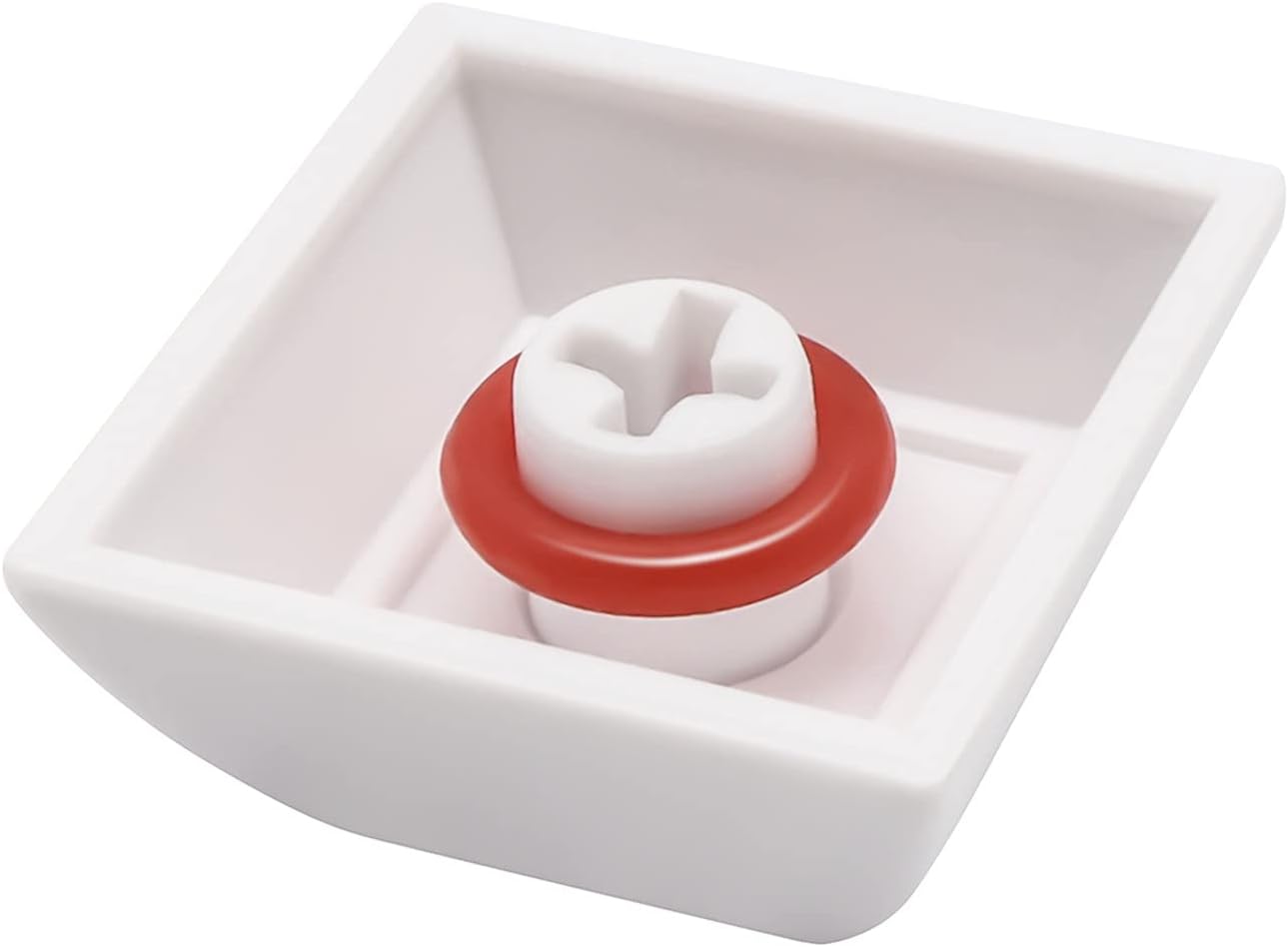 120Pcs Rubber O-Ring Switch Dampeners Keycap red for Cherry MX Key Switch Keyboards Dampers