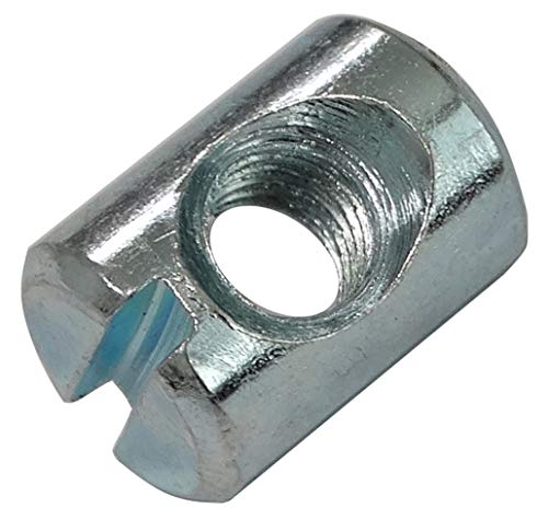 AERZETIX: 20 plots pour ferrure d'assemblage de Meubles pour vis M6 L:14mm Ø10mm C41526