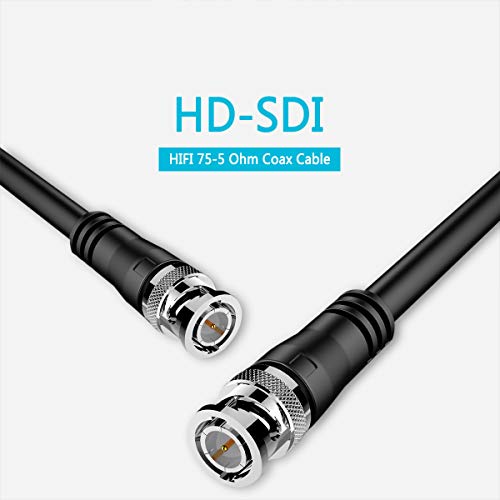undefined SDI ケーブル 20M、FURUI BNC ケーブル HD-SDI ケーブル 3G 75 Ohm 同軸ケーブル75-5 銅コネクタ 動画セキュリティカメラに適用 の商品画像 7