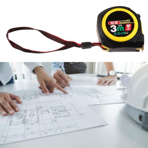 2 cintas métricas de acero inoxidable 19mm para construcción miniatura 3