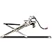 SUNROAD 741-950 Power Window Lift Regulator with Motor Assembly Front Left Driver Side Replacement for 1997 1998 1999 2000 2001 Honda CR-V Black
