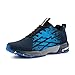Hitmars Scarpe Running Uomo Donna Scarpe da Ginnastica Corsa Trail Running Sportive Outdoor Jogging Trekking Sneakers Blu N1 43EU