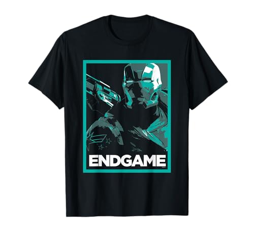 Avengers Endgame War Machine Poster T-Shirt