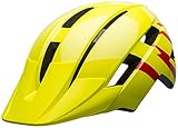 Bell Sidetrack II MIPS Youth Bike Helmet - Strike Gloss Hi-Viz/Red - Size UY (50–57 cm)
