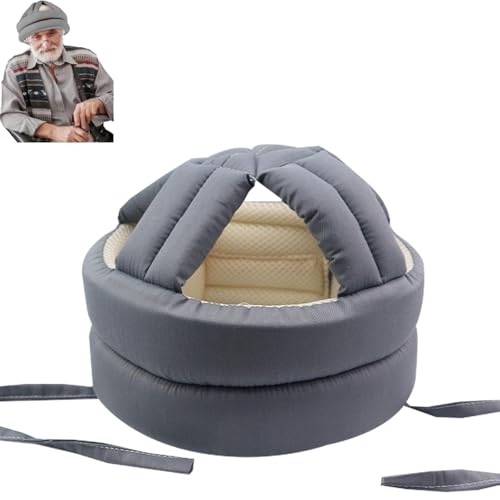 Casque De Protection Épais Souple Et Réglable Respirant pour Personnes Âgées, Casque De Sécurité Anti-Chute pour Tête De Personne Âgée, Protecteur De Tête pour Adulte, pour Les Personnes Âgées