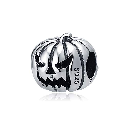 Soukiss Happy Halloween Charms Gifts 925 Sterling Silver Pumpkin Holiday Beads For Pandora Charms Bracelets For Girls Kids #TOP30