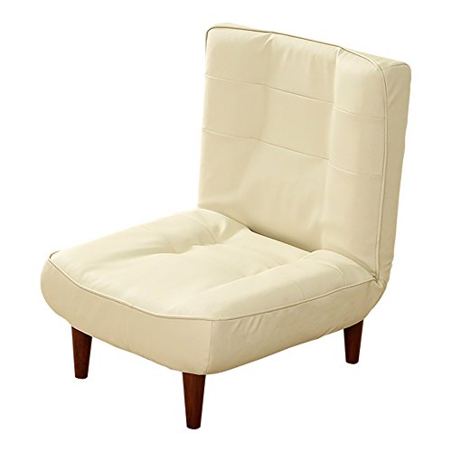 ホームテイスト 1人掛ハイバックソファローソファにも ポケットコイル使用 3段階リクライニング 日本製Comfy-コンフィ- アイボリー SH-07-CMY1P-IV