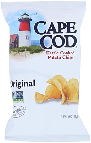 Cape Cod Potato Chips Original Kettle Cooked Potato Chips, 5 OZ