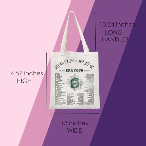 MNIGIU Manacled Book Inspired Gift Dramione Tour Tote Bag Manacled Merch Fanfiction Gift Manacled Bo
