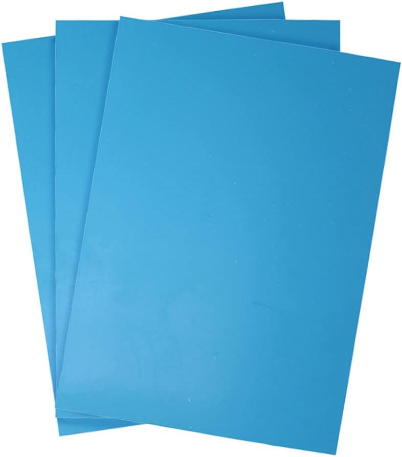 Artway Soft Cut Polymer A3 Sheets - Ideal for Printmaking/Lino Printing – Pack of 3 Sheets - Blue