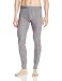 Fruit of the Loom Men's Premium Natural Touch Thermal Bottom, Charcoal Grey Heather, Large