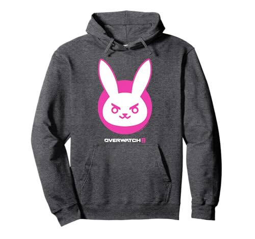 Overwatch 2 D.Va White & Pink Rabbit Centre Icon Logo...