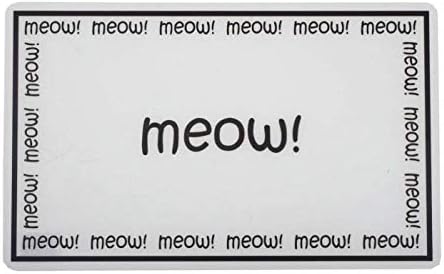 Petrageous Designs Meow Plastic Placemat