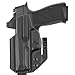 Tulster Oath IWB Kydex Holster fits: Sig P365 AXG Legion (New Version) | Optic Compatible Inside The Waistband Appendix Concealed Carry