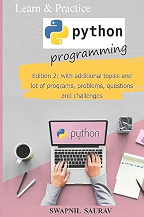 Learn and Practice Python Programming: Edition 2 (Machine Learning ...