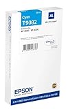  EPSON Cartouche Encre T9082 Cyan XL 4 000 pages pour WF-6xxx