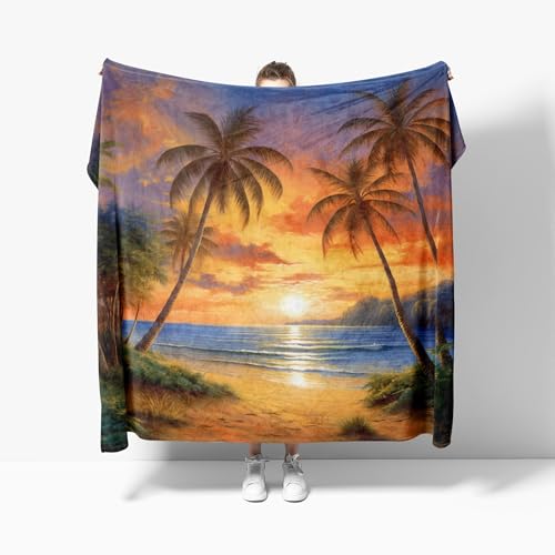 Jeté de canapé flanelle 180x200 d'une douceur absolue, couverture artistique lit élégante - 8
