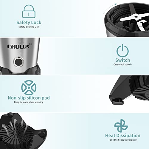 Blender For Shakes And Smoothies, 1000W High Speed Bullet Blender For Kitchen Baby Food, Portable Blender Single Serve Blender Coffee Grinder With 6-Edge Blade 35Oz Blender Cup + 20Oz Travel Bottle #TOP4