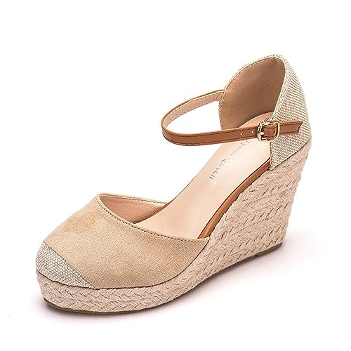 Ladies Espadrille Wedge Sandals