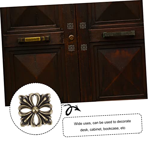 DOITOOL 3sets Elegante Metall Platte Dekorative Stück Für Möbel Für Wohnzimmer 12 Stücke * 3-3