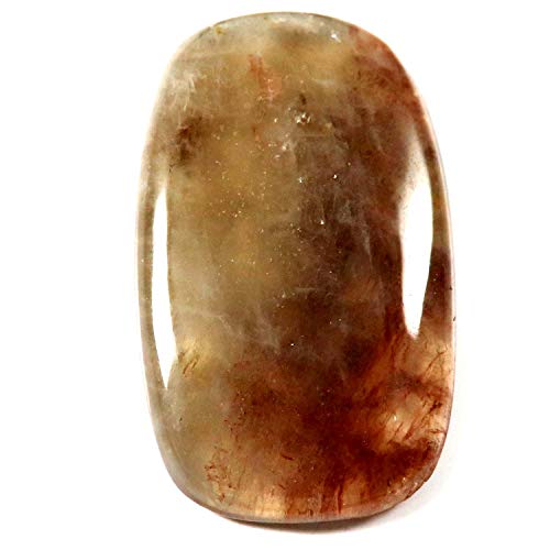 Quartz cerise octogonale cabochon gemme naturelle 48,7 carats vrac pour création bijoux Qv98