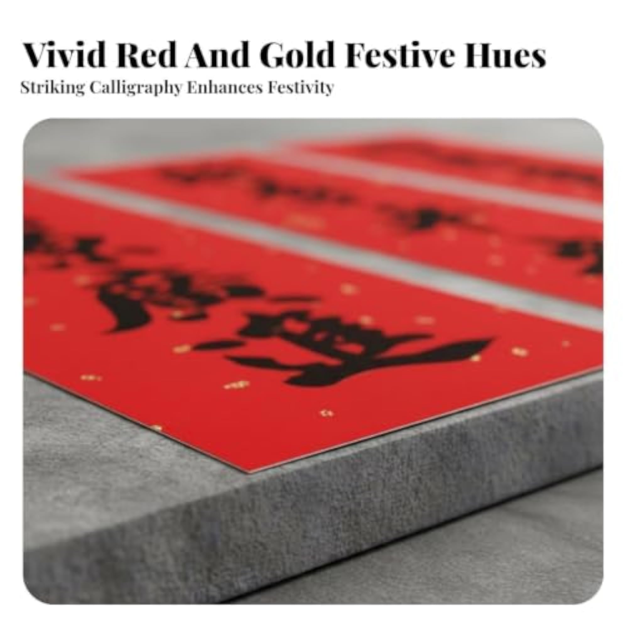 2025 Calligraphy Door Couplet Sticker, New Year Decor