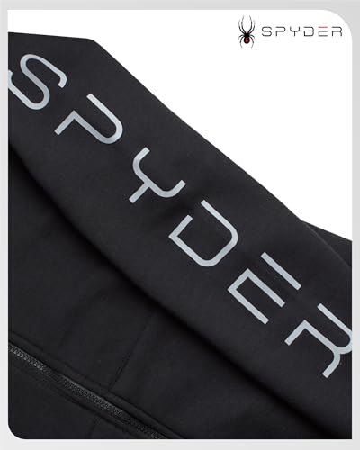 Spyder Womens Fleece Hoodie - Athletic Performance Full Zip Up Soft Fleece Hooded Sweatshirt (Available in Plus Sizes)3