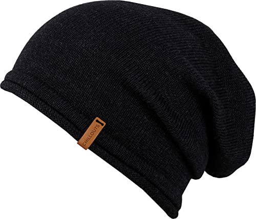 CHILLOUTS Leicester Gorro Largo, 10 Black, Einheitsgröße Unisex Adulto Cover