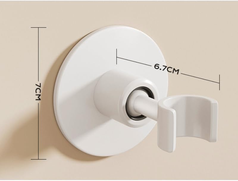 Shower Bracket Without Drilling Base with Multi directional Adjustment Wall mounted Universal Fixed