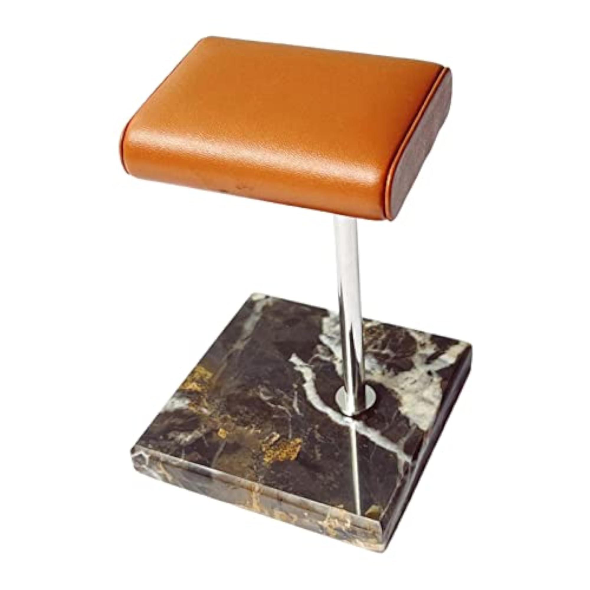 Durable PU Leather Watch and Bracelet Display Stand, Brown